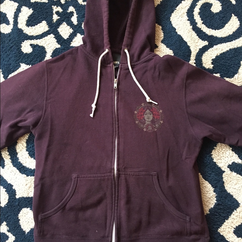 Obey zip-up